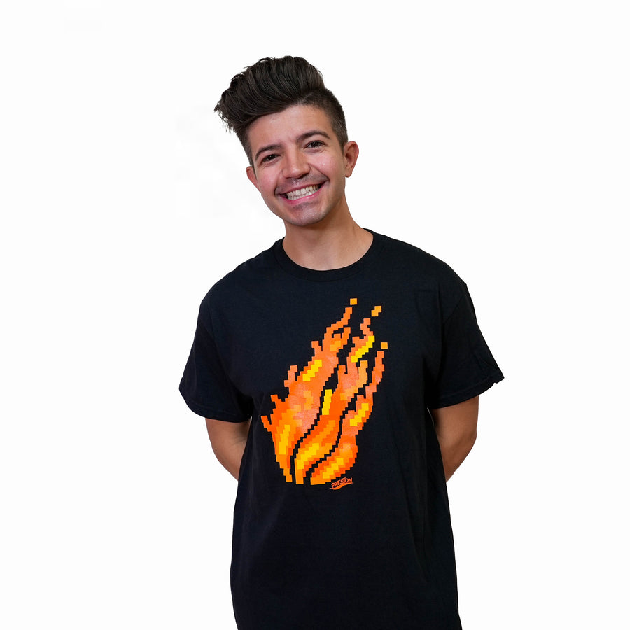 Pixel Flame T-Shirt