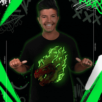 Dino Flame Glow in the Dark Tee